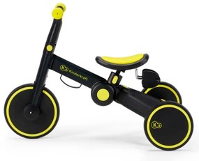 KINDERKRAFT - Bicicletă 3în1 4TRIKE pentru copii galben/negru