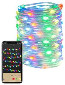 Immax NEO 07735L-LED RGB bandă exterioară 7,2W/230V 10m IP44 Wi-Fi Tuya