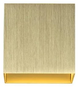 Aplica iluminat ambiental metal auriu Newton Square
