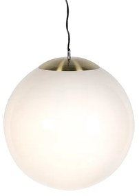 Lampă suspendată inteligentă scandinavă cu sticlă opal de 50 cm incl. Wifi A60- Ball 50
