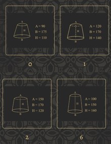 Candelabru 5 brate design clasic realizat manual N