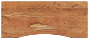 370166 vidaXL Blat de birou 120x50x2,5 cm dreptunghiular lemn masiv de acacia