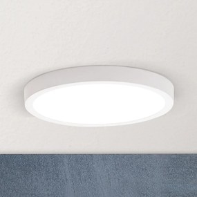 Plafoniera LED design slim LERO D-23cm alba