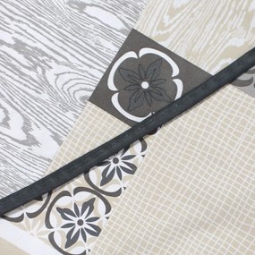 Față de masă lavabilă din PVC ø 160 cm Costa – douceur d'intérieur