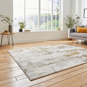 Covor gri/auriu 170x120 cm Apollo - Think Rugs