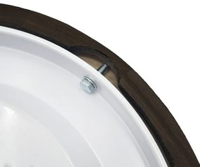 Plafonieră LED Brilagi CARVALHO SMOKEY LED/20W/230V, stejar Ø 27,5 cm