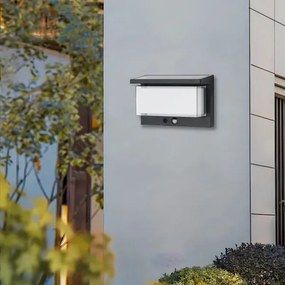 Aplică LED solară cu senzor SUN LUME LED/10W/3,7V 4000 mAh IP44