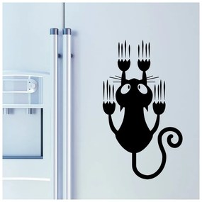 Autocolant Ambiance Sliding Cat