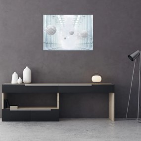 Tablou pe sticlă - Imperiu viselor (70x50 cm)