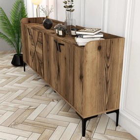 Consolă Venedik - Walnut