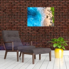 Tablou pe sticlă Plaja din Indonezia (70x50 cm)