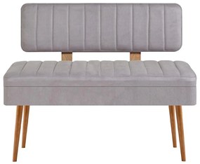Bancă Vlasta 1 (pin atlantic + gri) (cu sp. depozitare). 1106599