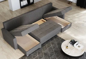 Supermobel Canapea in forma de U JAKO, 298x83x143, kronos 19