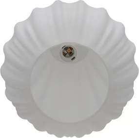 Nordlux - Pandantiv pe cablu MALUCA 1xE27/15W/230V diametru 29 cm alb