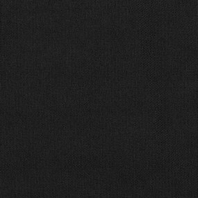 Perdea opaca, aspect panza, cu ocheti, negru, 290 x 245 cm 1, Negru, 290 x 245 cm