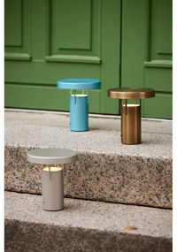 Veioză albastră LED cu intensitate reglabilă (înălțime 20 cm) BringMe – Hübsch