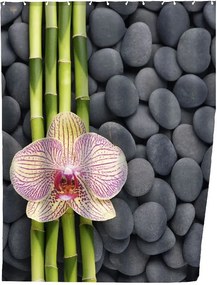 Perdea duș Wenko Zen, 180 x 200 cm