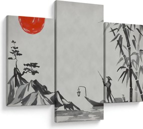 Tablou - Munții Fuji (90x60 cm)