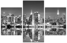 Tablou - New York, alb-negru (90x60 cm)