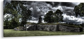 Tablou cu cerul întunecat (120x50 cm)