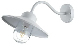 Elstead KLAMPENBORG-WHT- Lampă de exterior KLAMPENBORG, 1xE27/60W/230V, IP44, albă