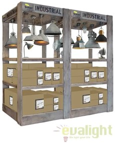 Aplica de perete design Industria Style dimabil Jesper 23710/70 BL