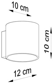 Aplică perete ORBIS 1 1xG9/40W/230V alb