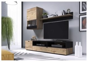Mobilier Living SNAP Stejar Lefkas/Negru