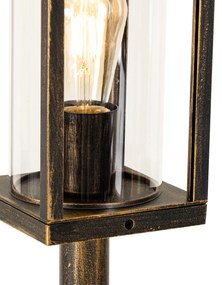 Lampă de podea vintage pentru exterior aur antic 100 cm IP44 - Charlois