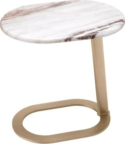 Masuta laterala design LUX cu blat din marmura Oyo