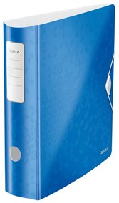 Biblioraft Leitz 180° Active WOW, 75 mm, albastru