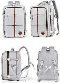 Rucsac impermeabil pentru școală, călătorie și sport Gri