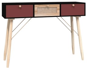 352161 vidaXL Masă consolă cu sertare, 105x30x75 cm, lemn prelucrat