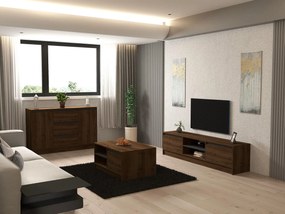 Set mobilier living Parsenolla 1 (Nuc + antracit). 1107145