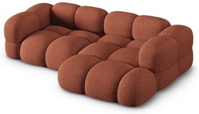 Colțar cărămiziu (cu colț pe partea dreaptă/cu șezlong) Loretto – Cosmopolitan Design