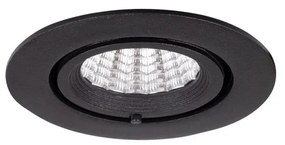 Spot LED incastrabil directionabil Rubio negru