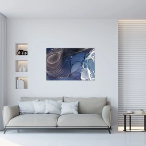 Tablou - Cerneală marmorată (90x60 cm)