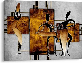 Tablou - Motiv cultura africană (70x50 cm)
