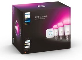 Set de bază Philips Hue WACA 3xE27/9W/230V 2000-6500K + hub conexiune