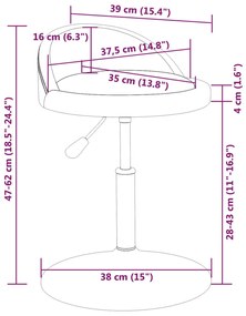 Scaune de bucatarie pivotante, 4 buc., rosu, piele ecologica 4, Rosu