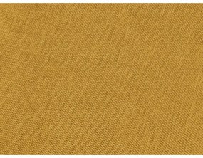 Colțar galben muștar extensibil/cu spațiu de depozitare (cu colț pe partea stângă/în formă de ”L”) Fuji – Bobochic Paris