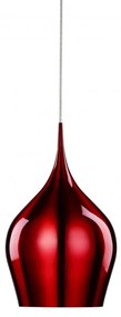 Pendul design modern 26cm Vibrant rosu 6461-26RE SRT