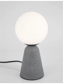 Veioza, lampa de masa design modern ZERO beton gri NVL-9577010