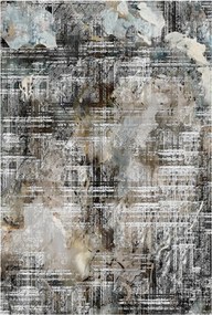 Covor 4038A, 80x150 cm, forma dreptunghiulara, tesatura catifelata, mu