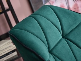 Fotoliu Velma S (verde + negru). 1110465