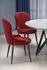 Scaun K366 velvet bordo