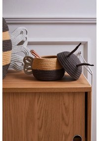 Coș de jucării pentru copii din material textil ø 15x15 cm Baby Bee – Lorena Canals