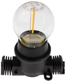 Lanț decorativ de exterior MIMOSA 20xE27/1,3W/230V IP44 10m