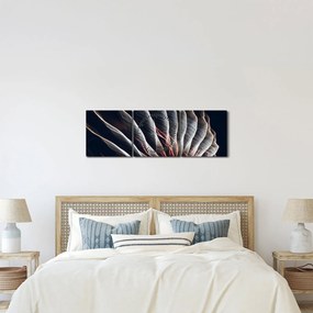 Tablou - Descărcare de lumini (cu ceas) (90x30 cm)
