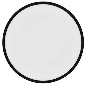 Plafoniera LED design silm IP54 Oja 42 baie negru 3000-4000K 2015116103 NL